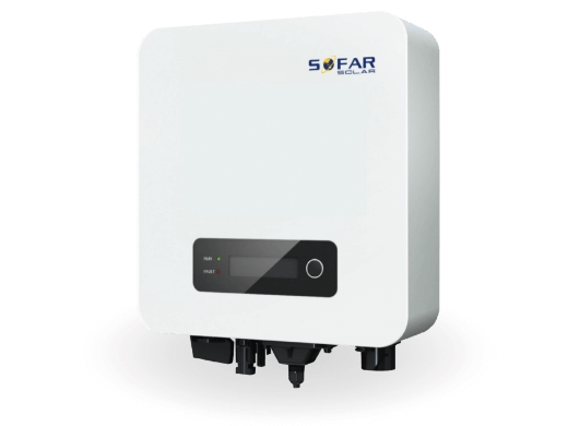 SofarSolar hybrid trefaset inverter HYD6KTL 32-02-04.0014 med WiFi og DC-afbryder