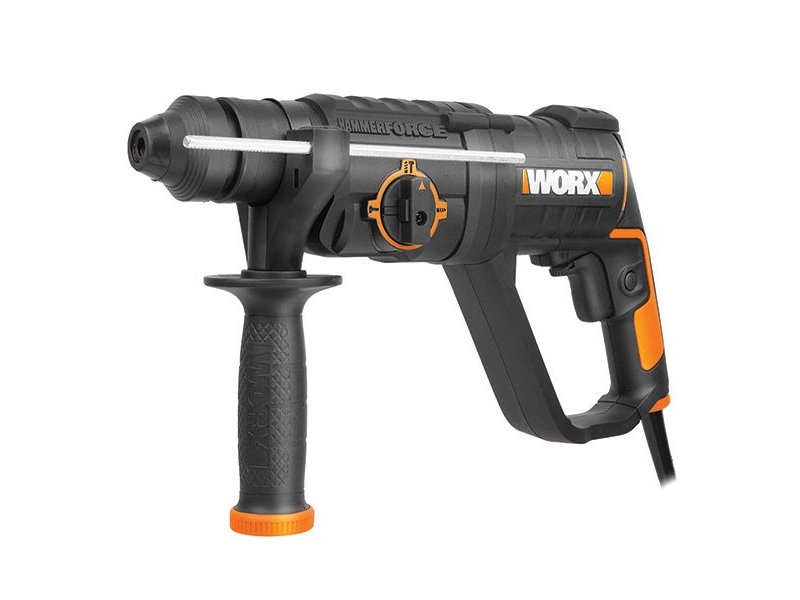 WORX WX337, SDS Plus, Svart, Orange, 2 cm, 1050 RPM, 2 J, 5300 IPM | Elverktyg - DIY - Elverktyg 230V - Borrhammare | GameStuff