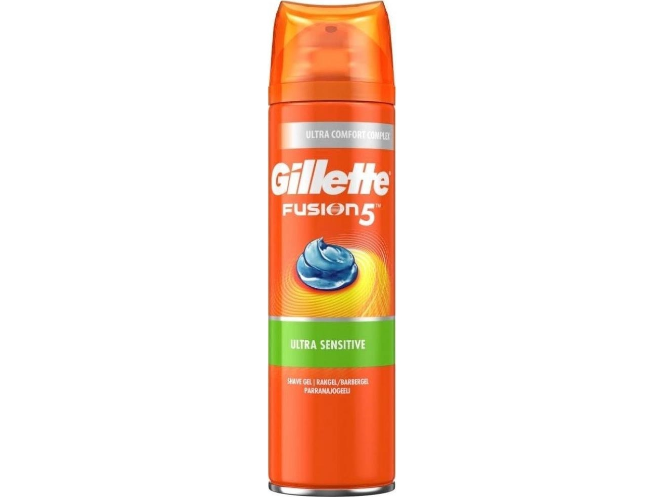 Gillette GILLETTE_Fusion 5 Shave Gel Ultra Sensitive żel do golenia 200ml | Hårvård - Rakning och skäggvård - Rakskum och gel för rakning | GameStuff