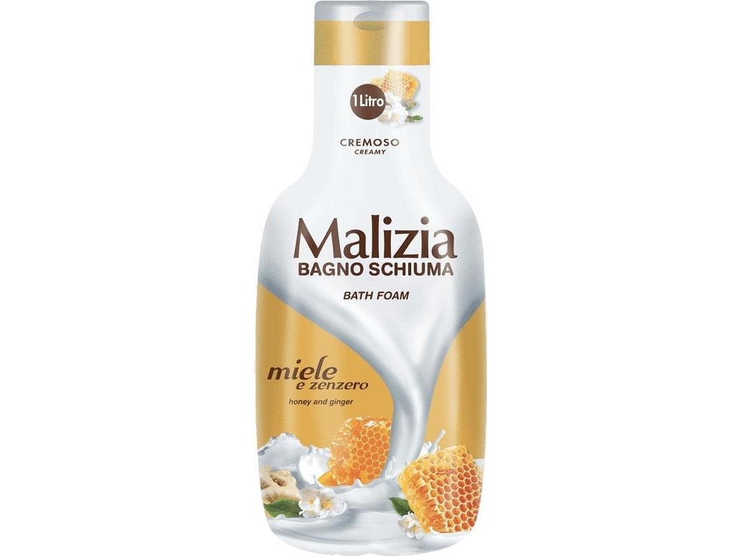 Malizia Płyn do kąpieli Miód i Imbir 1l