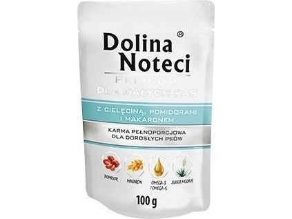 Dolina Noteci Premium Mit Cielecina, Tomaten Und Makkaroni Nassfutter Für Rüden 100 G