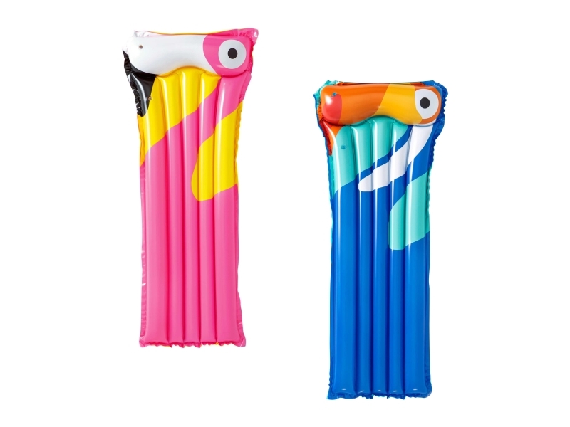 Bestway 44021, Mehrfarben, Schwimmende Matratze, Vinyl, 90 Kg, 630 Mm, 164 Cm