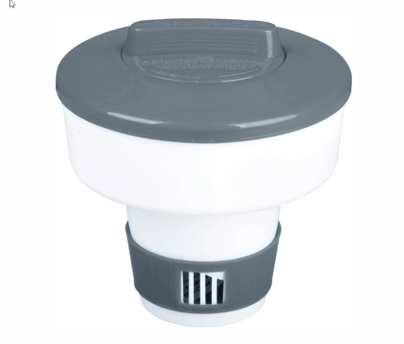 Klordispenser med børnelås til store 200g tabletter