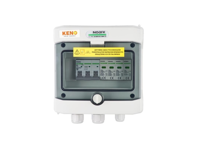 Keno Verteiler/Ac-Anschlusskasten Mit Überspannungsableiter Typ 2, 20A 3-F Sh-86 Ac