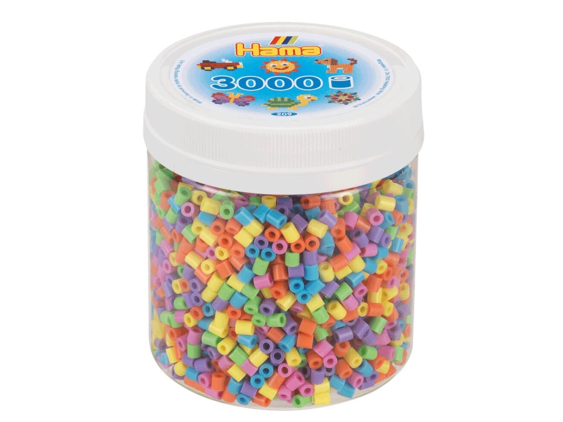 Hama Beads 209-50, Multifärg, CE, 3000 styck | N - A | GameStuff