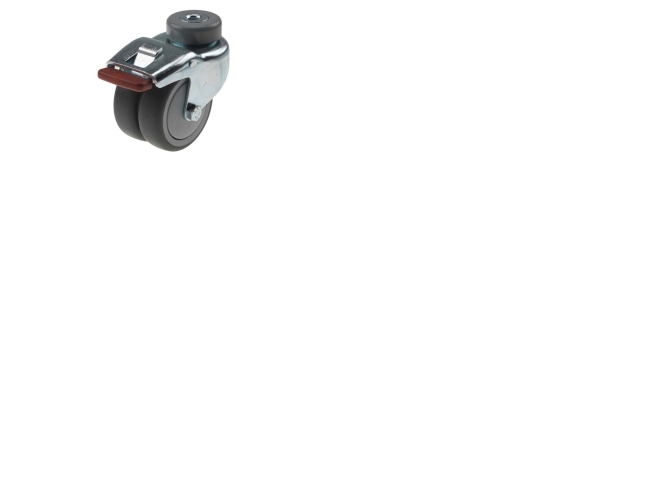 Hjulsats för ErgoMini 2 och ErgoNomi, Ø75 mm M10-skruv | Möbler - Stolar & Stolmattor - Tillbehör | GameStuff