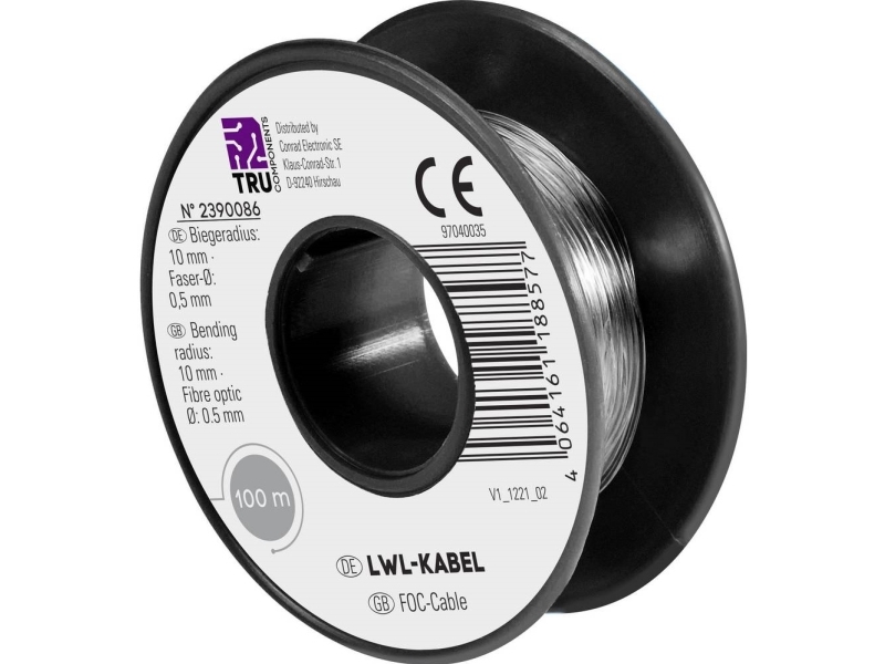 Tru Components Tc-9560344 Pof-Kabel Simplex 100 M