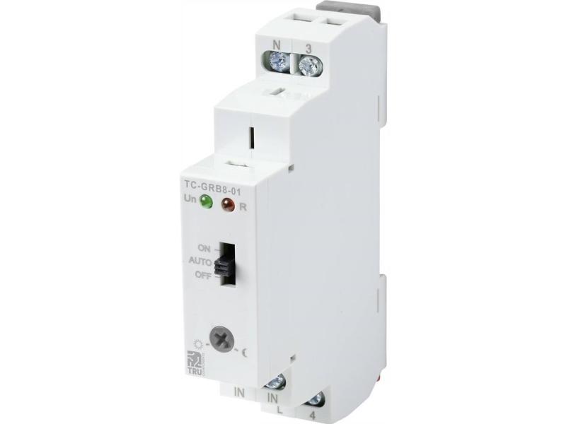 TRU COMPONENTS TC-9962740 TC-GRB8-01+PLS-02-0.2m Lyssensor 1 stk 240 V/AC 1 x sluttekontakt (L x B x H) 90 x 64 x 18 mm | EL Artiklar - Rörelsesensor & skymningsrelä - Sensor | GameStuff