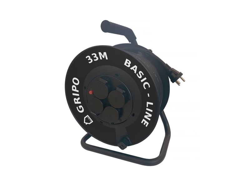 GRIPO kabelrulle neopren 33 meter - 2254701