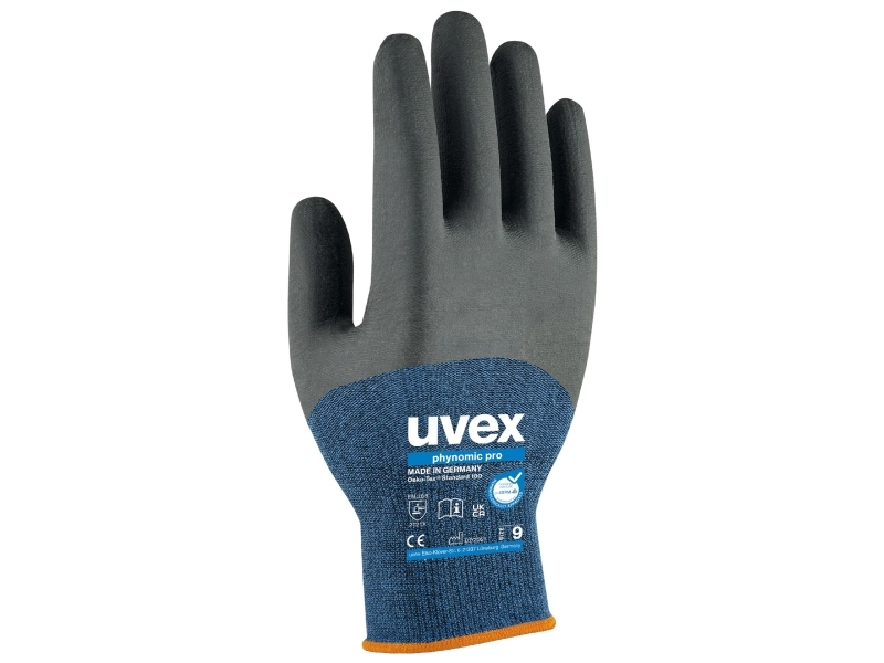 Uvex 6006206, Antrasiitti, Sininen, Harmaa, Aikuinen, Aikuinen, Unisex, 1 kpl, Elastaani, Polyamidi, Viskoosi