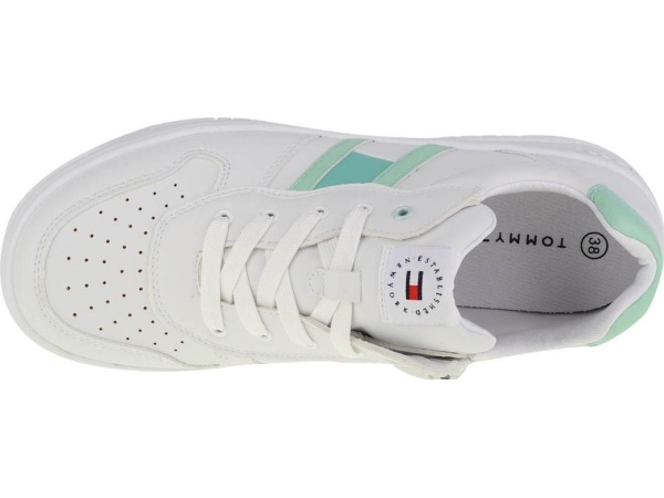 Tommy Hilfiger Low Cut Snøresneaker I Blonde T3a4-32143-1351A166 - 37
