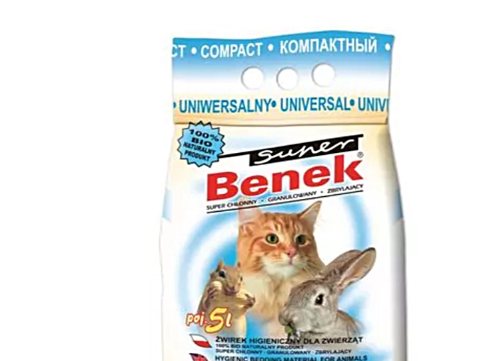 Super Benek Compact Natural Katzentrockenstreu 5 L