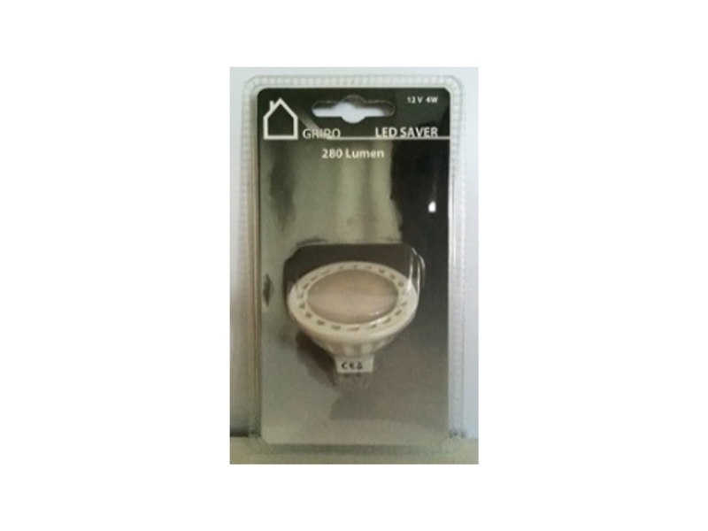 LED-spot MR16 4W 280Lm 120dg 30000h - 1654694