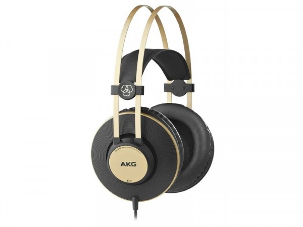 Akg K92, Kabelgebunden, 16 - 22000 Hz, Musik, 200 G, Kopfhörer, Schwarz, Gold