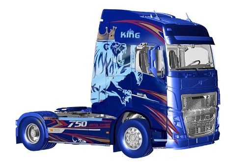 Italeri Volvo Fh 4 Globetrotter (Medium Roof)