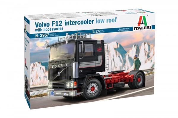 Truckmodellbausatz Italeri Volvo F-12 Intercooler Low Roof 3957 1:24