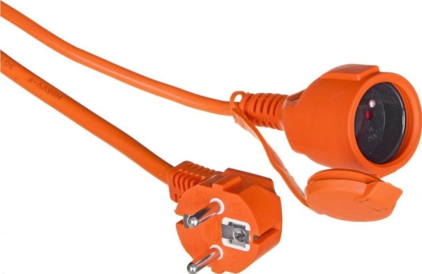 Vertex Retractable Extension Cord With A Flap 10M Vertex 3X1.5Mm