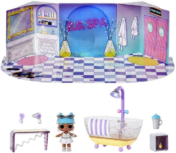 L.O.L. Surprise! Winter Chill Spaces Playset with Doll- Style 4, Minidocka, Flicka, 4 År, Pojke/flicka, 149,4 mm, 322,727 g | Leksaker - Figurer & Dockor | GameStuff