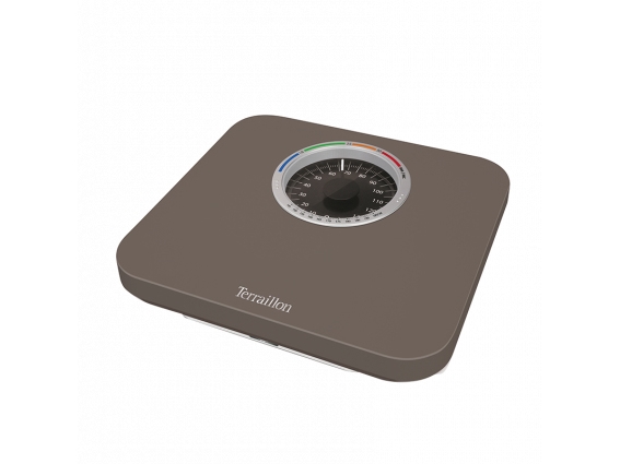 Terraillon Nautic Up Mekanisk Personlig Vægt 150 Kg 1 Kg Gråbrun Kg Rektandel