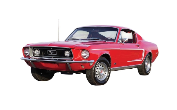 Airfix J6035, Military car model, Monteringssats, Ford Mustang GT 1968, Alla, 6 År, Röd | Hobby - Modellbygge - Plast Byggmodeller - Starter set | GameStuff