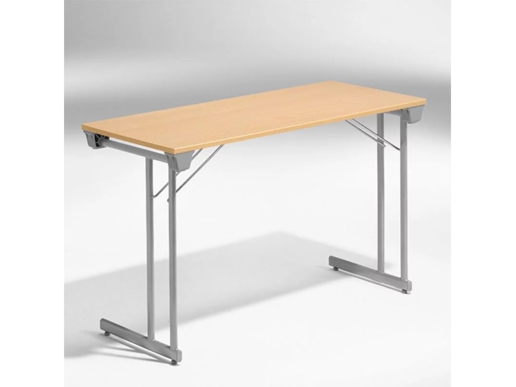 Konferencebord Kongress 1200x500 mm Bøg Alu