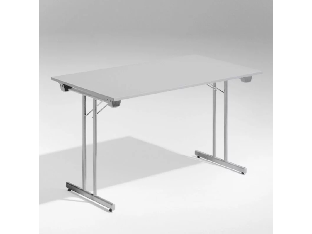 Pöytäillallinen, vaaleanharmaa 1200x800 mm, alumiininharmaa pohja