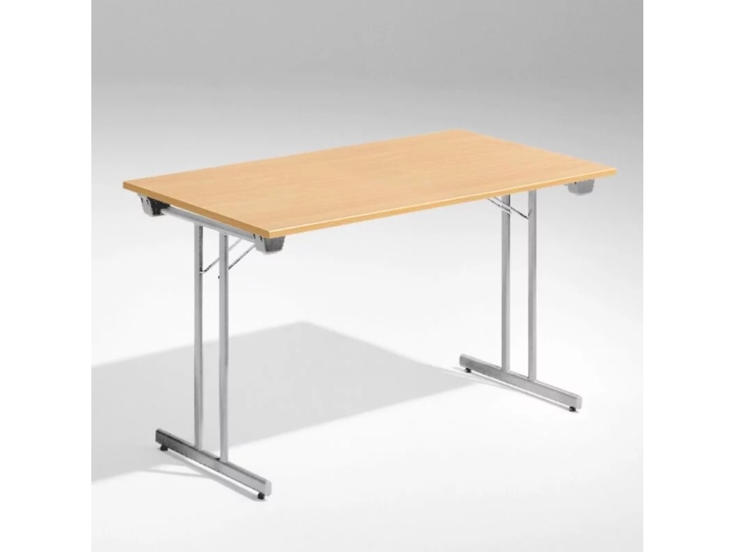 Bord Dinner, Bøk 1200x800 mm, Alugråt understel | Möbler - Stolar & Stolmattor - Tillbehör | GameStuff