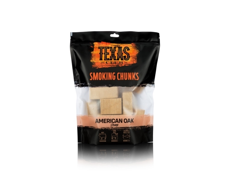 Texas_Club American White Oak Smoking Chunks 1Kg.