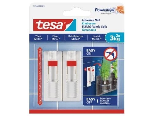 Tesa 77764 Montagesystem / Befestigungssystem 2×3 Kg