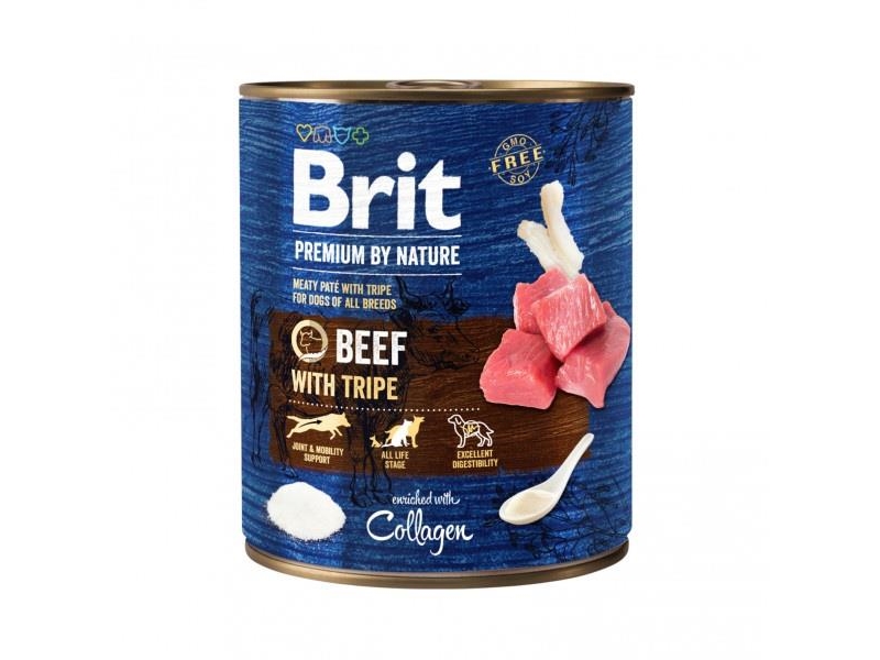 Brit Premium hundmat på burk Brit Premium Beef med inälvor 800 g | Sällskapsdjur - Hund - Mat- och vattenskålar | GameStuff