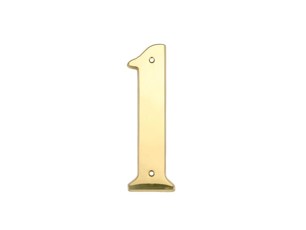 Vagner_Sdh Brass House Number Bp-1 145Mm