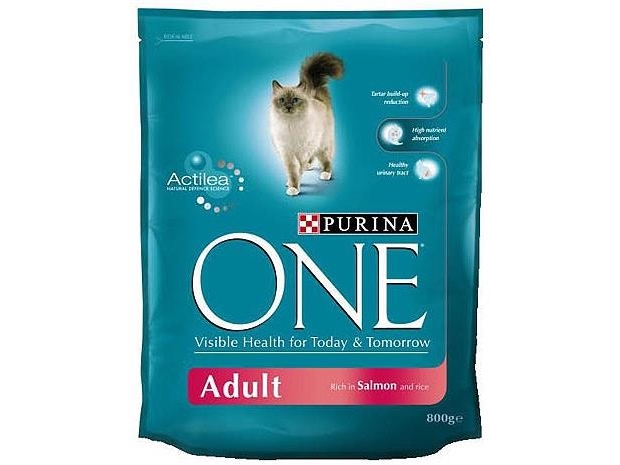 Purina One Bifensis Adult Lachs - Trockenfutter Für Kätzchen - 800G