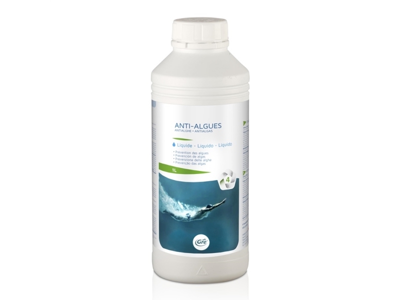 Gre Anti Algues Schwimmbadwasserpflegemittel 1 L