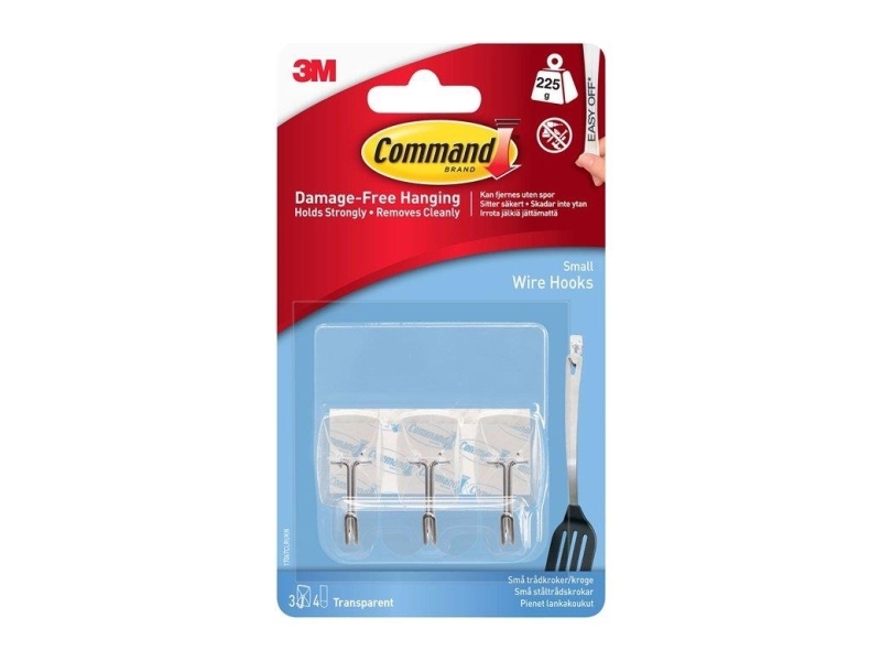 3M Command Transparente Kleine Draht-Haken 170