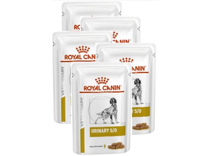 Royal Canin Urinary S/O Nassfutter Für Hunde Stücke In Sauce Geflügel, Schwein 12X100 G