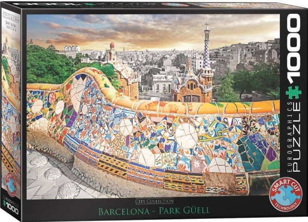 Eurographics Puzzle 1000 Barcelona Park Guell