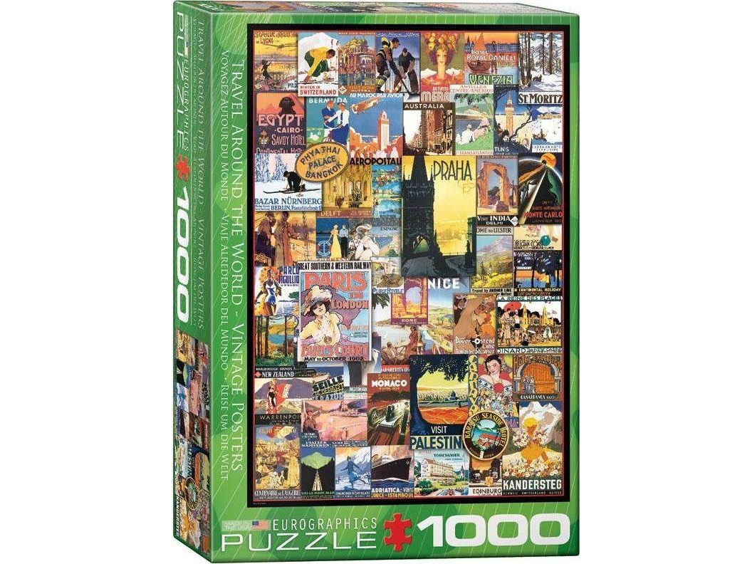 puzzle 1000 journey around the world 6000-0755