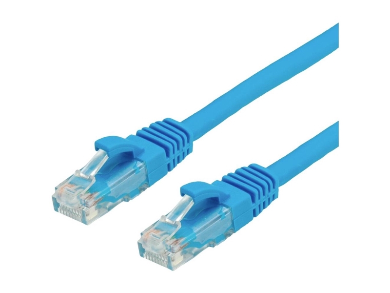 Value 2M Utp Cat.6A, 2 M, Cat6a, U/Utp (Utp), Rj-45, Rj-45, Blau