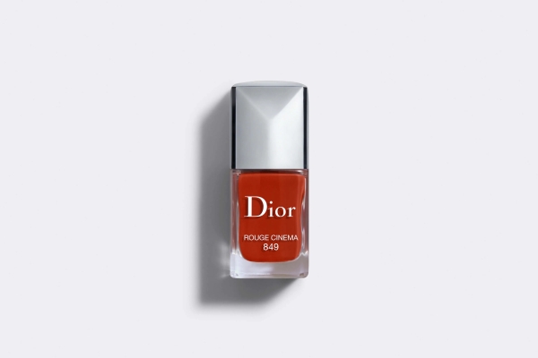 Christian Dior Vernis, Gel-Effect, Nail Polish, 849, Rouge Cinema, 10 ml