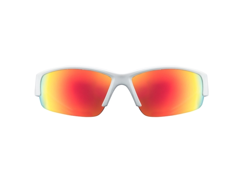 Uvex Sportstyle 215 Multisport briller Unisex Semi uden kant Rød, Hvid