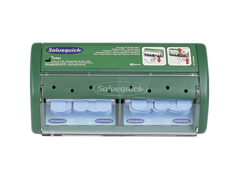 Salvequick sininen havaittavissa 1009072 Kipsin annostelija (B x K x T) 230 x 120 x 55 mm