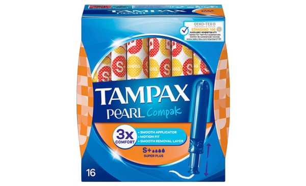 TAMPAX Pearl Compak Super Plus, 16 styck | Kläder & Säkerhet - Säkerhetsutrustning - Första hjälpen | GameStuff