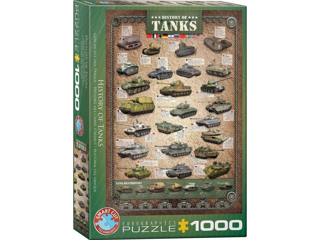 Puzzle 1000 History Of Tanks 6000-0381