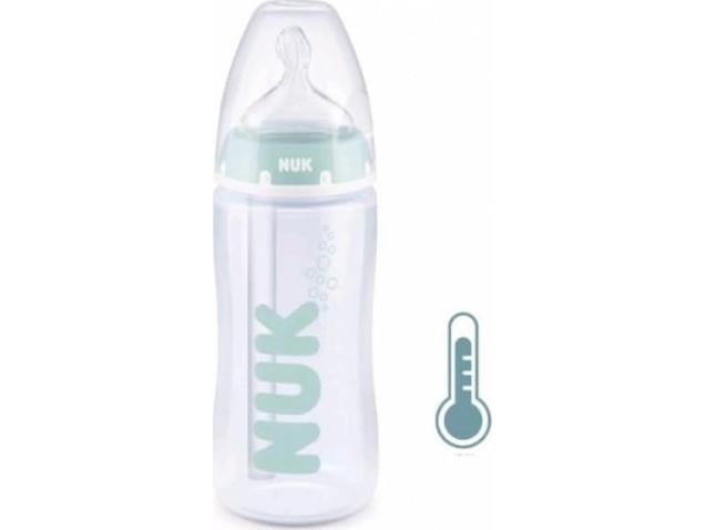 Billede af Nuk Anti-Colic Professional Sutteflaske Med Temperaturindikator 0-6 M 300 Ml Nuk
