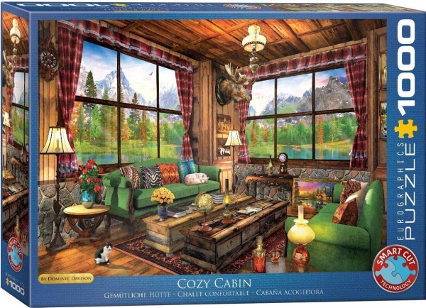 Puzzle 1000 Gemütliches Zimmer
