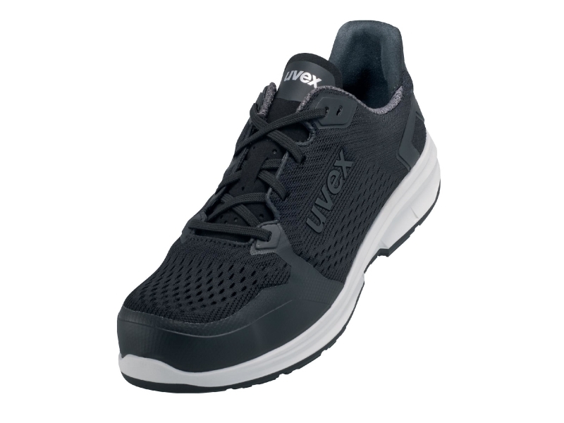 Uvex 65988, Unisex, Voksen, Vernesko, Sort, S1, ESD, SRC, Lisselukking