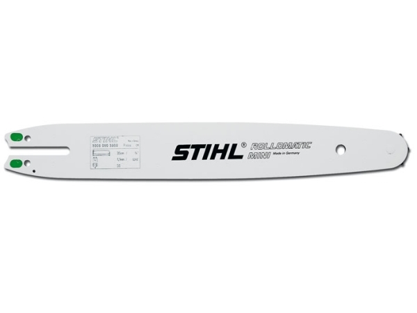 Stihl Rollomatic E Mini, Massivt Sværd Til Kædesav, Stihl, 35 Cm, 25,4 / 4 Mm (1 / 4"), Hvid, 1 Stk