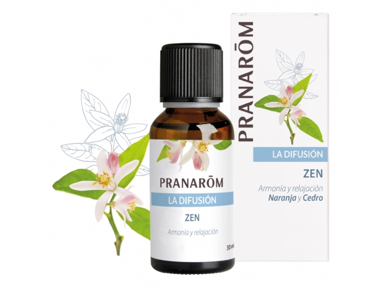 Pranarôm 5420008525452, 30 ml, CEDAR, Mandarin, Orange, Verbena, Aroma diffuser