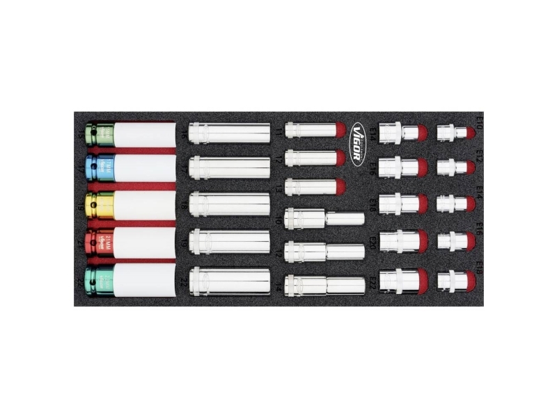 Vigor V7323 Topnøglesæt V7323