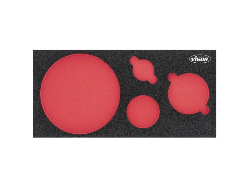 Vigor V7263-L V7263-L Skumplastindlæg (L X B) 393 Mm X 282 Mm